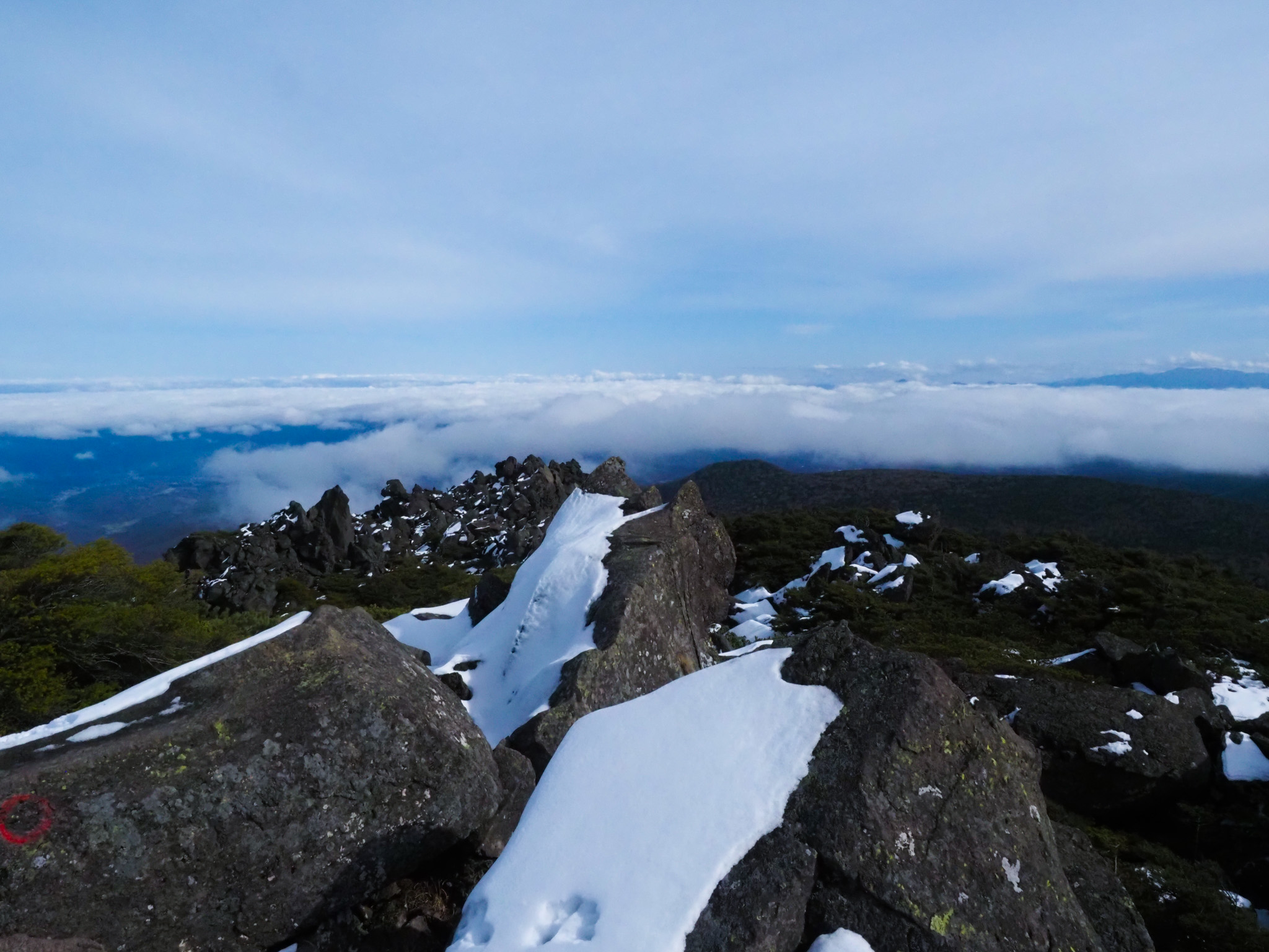 雪山山頂